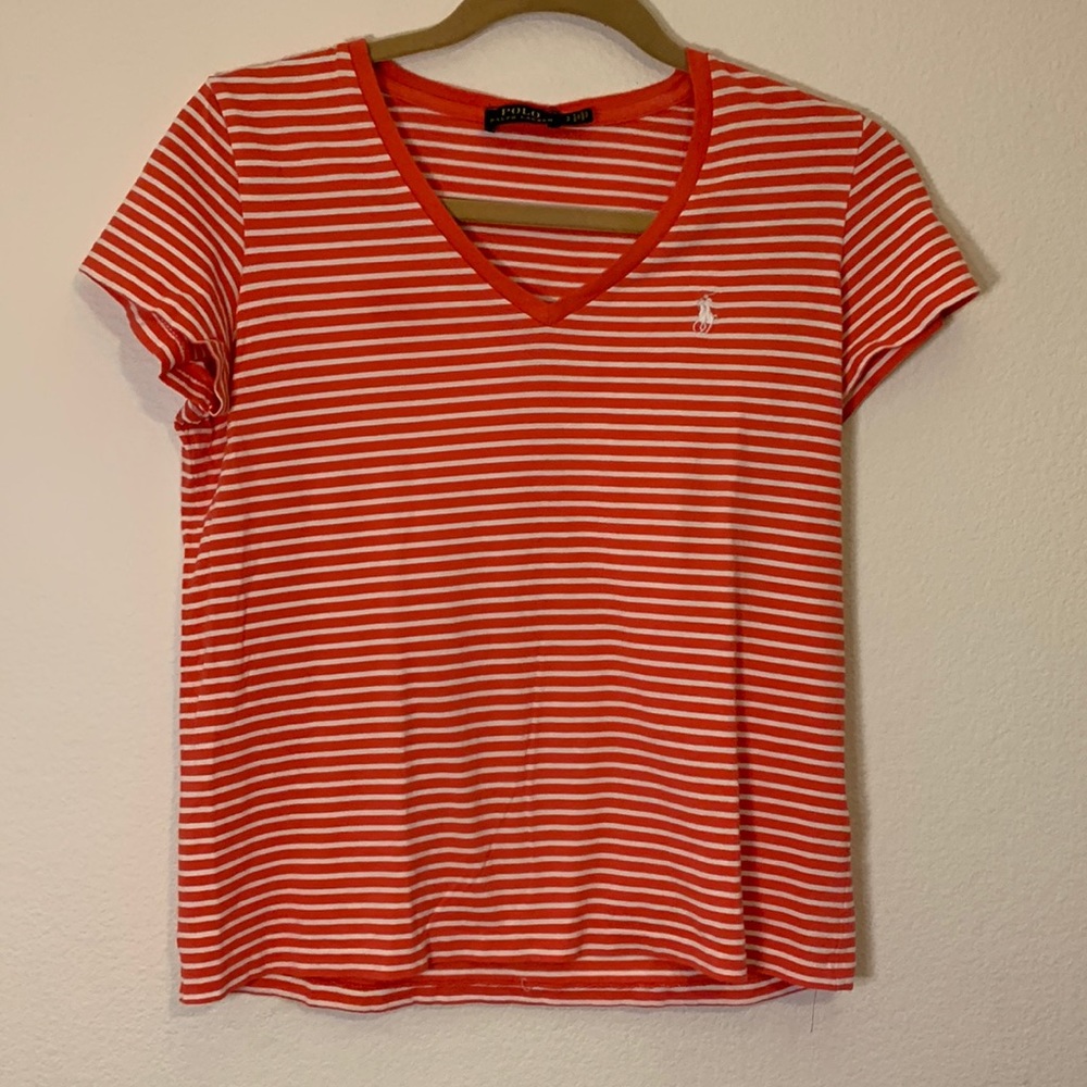 Polo Ralph Lauren V-neck Striped Shirt